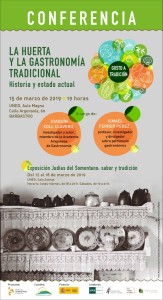 Cartel Conferencia La Huerta Tradicional (Mediano)